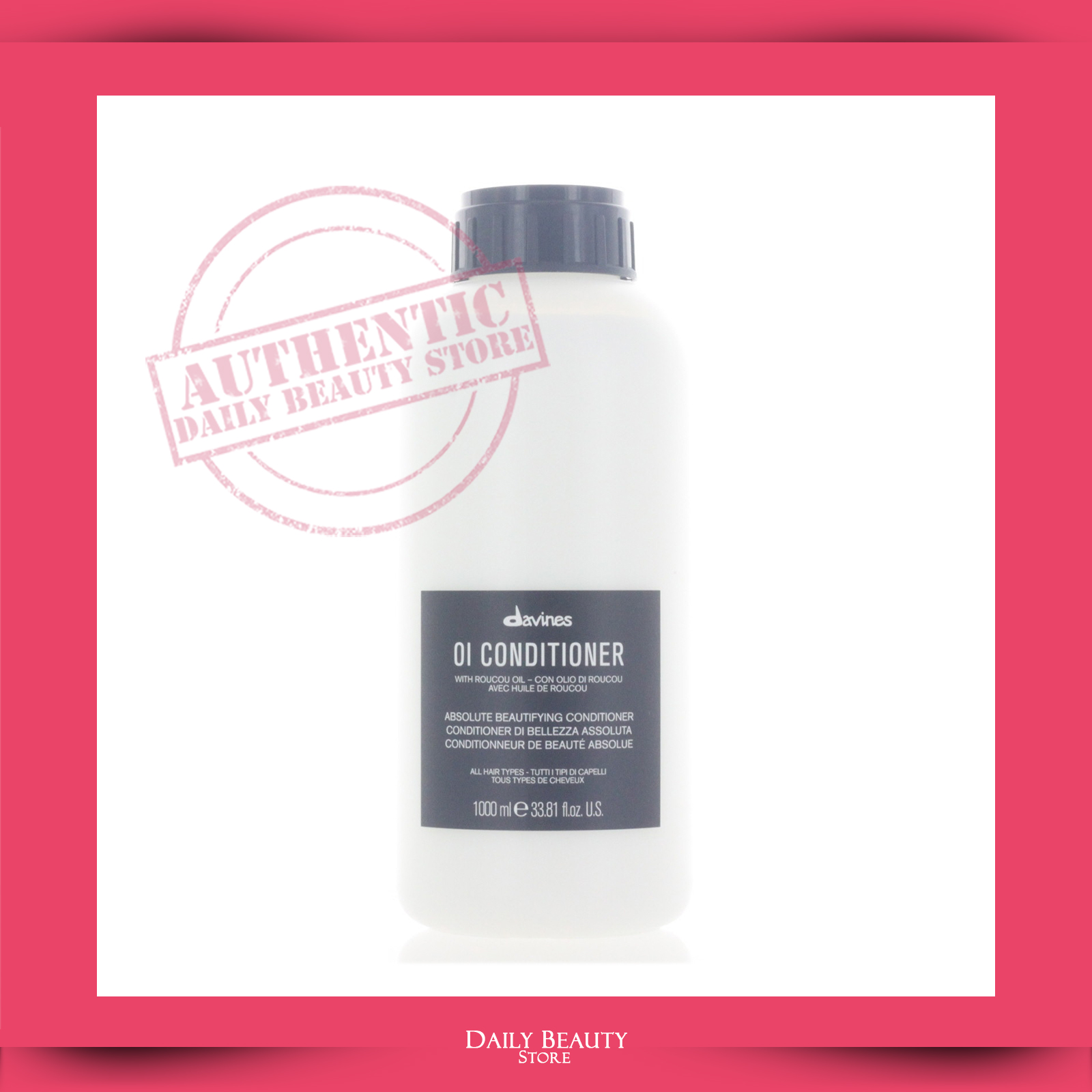 davines OI CONDITIONER 1000ml ダヴィネス Davines OI Hair Conditioner, 33.81 oz - For Healthy, Soft