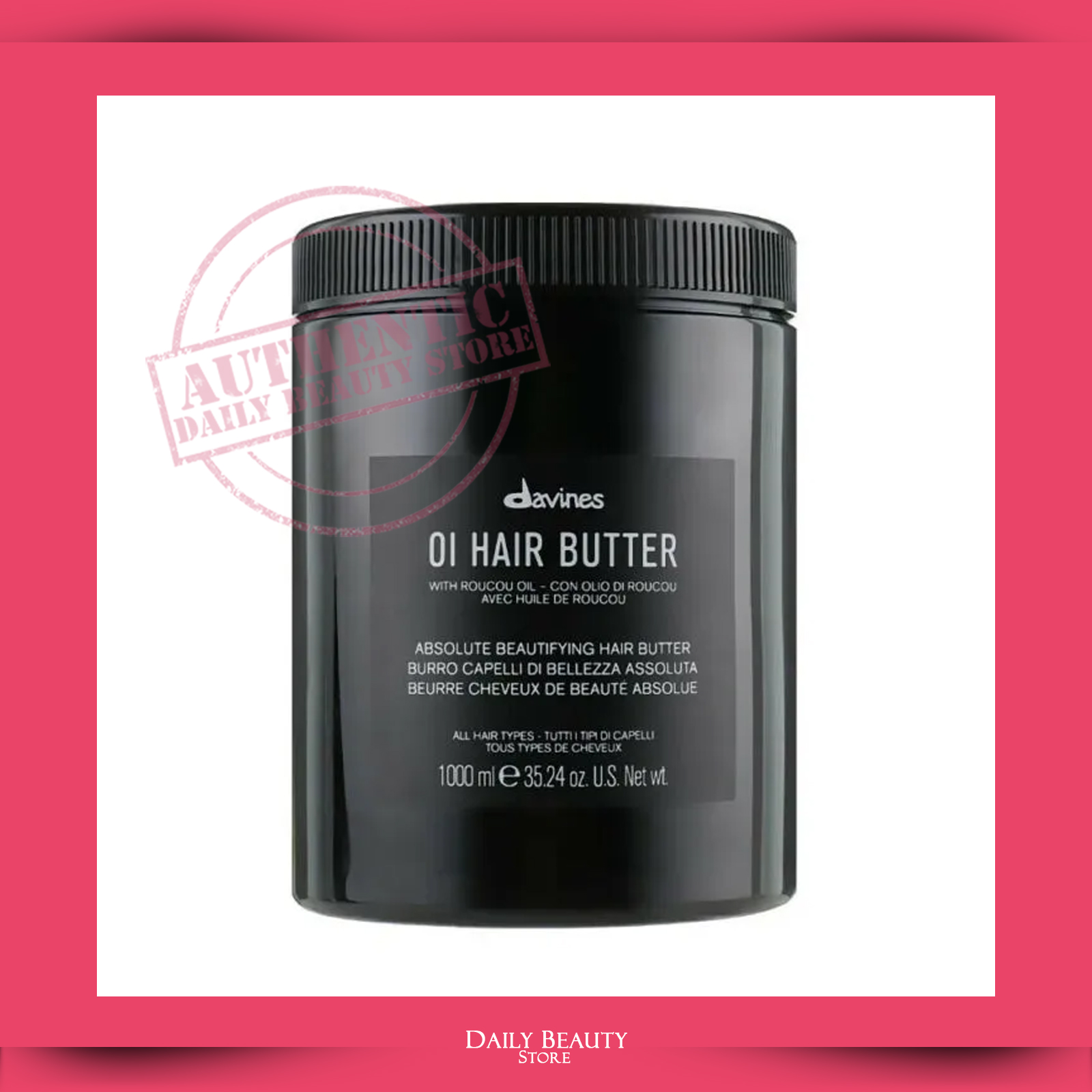 Davines OI Hair Butter 1000ml 35.24oz NEW FAST SHIP | eBay