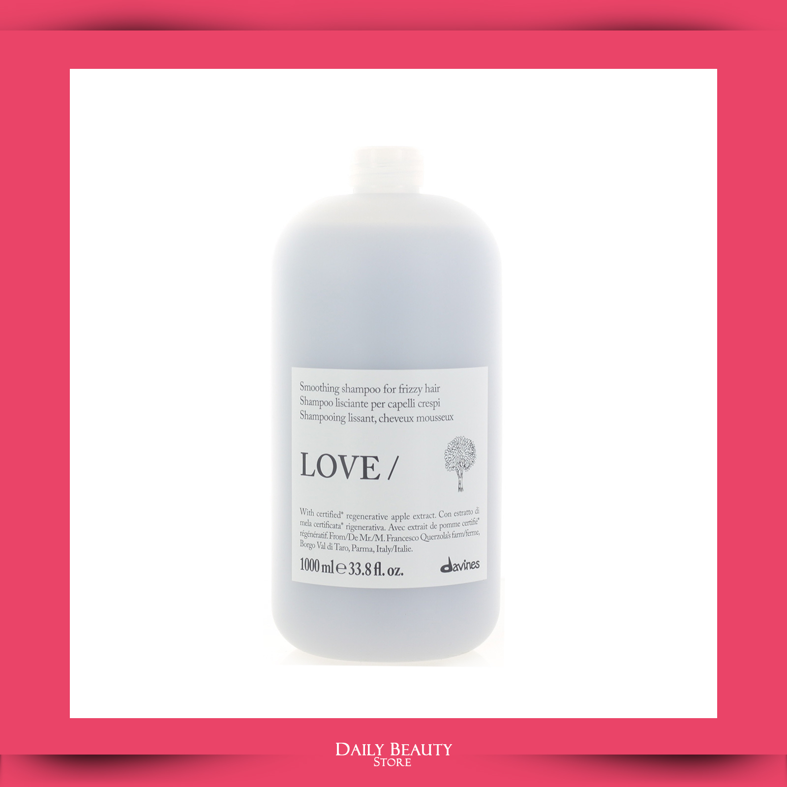 Davines LOVE SMOOTHING Shampoo 1000ml 33.8oz NEW FAST SHIP | eBay