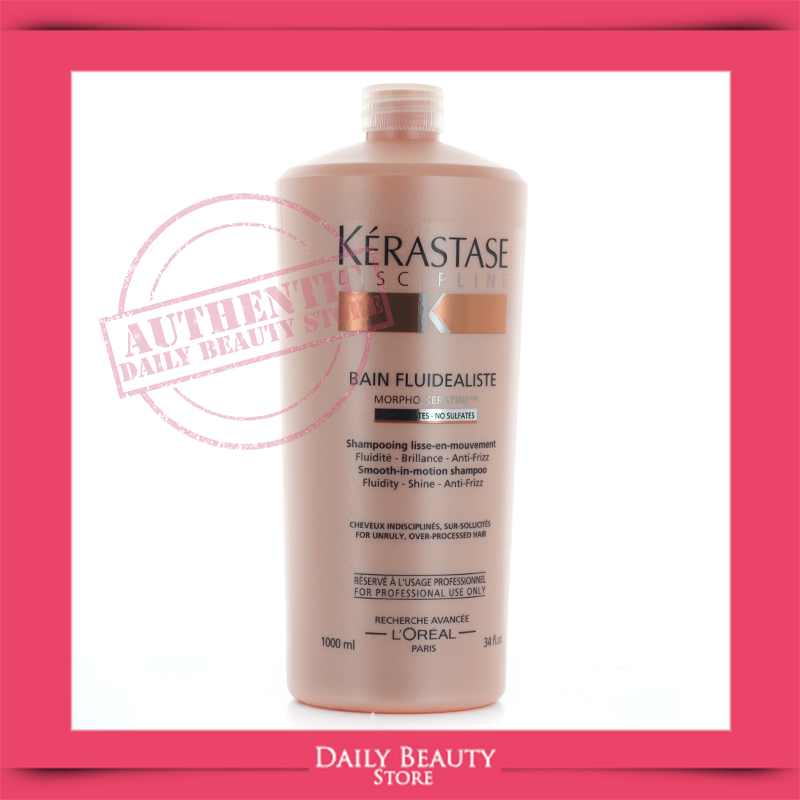 Kerastase Discipline Bain Fluidealiste Sulfate Free Shampoo 1000ml 34oz