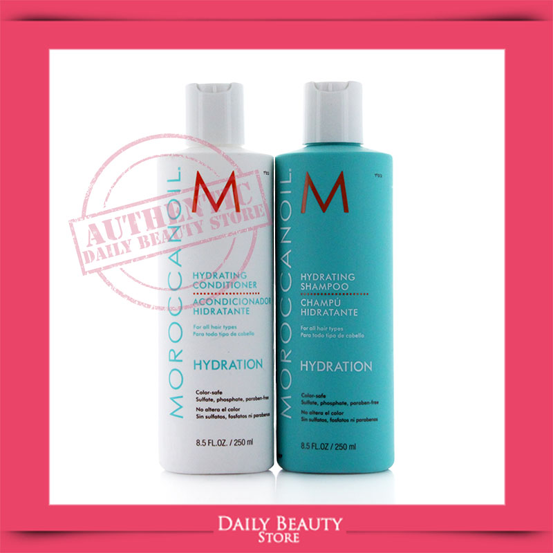 Moroccanoil Hydrating Shampoo and Conditioner 8.5oz 250ml NEW FAST SHIP