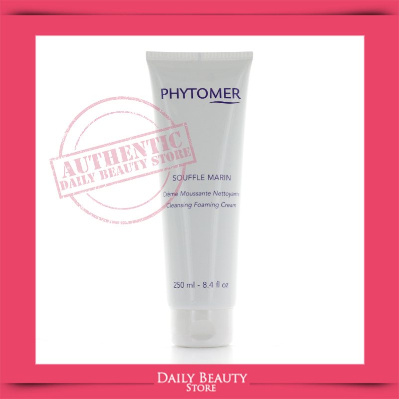 Phytomer SOUFFLE MARIN Cleansing Foaming Cream 250ml 8.4oz NEW FASTSHIP